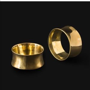 Sexy Gold brass tunnels 😍 00g 10mm soldout online